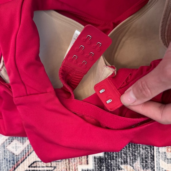 Athleta Pink Built In 34B Bra Athletic Tank Top Women’s - Picture 7 of 11